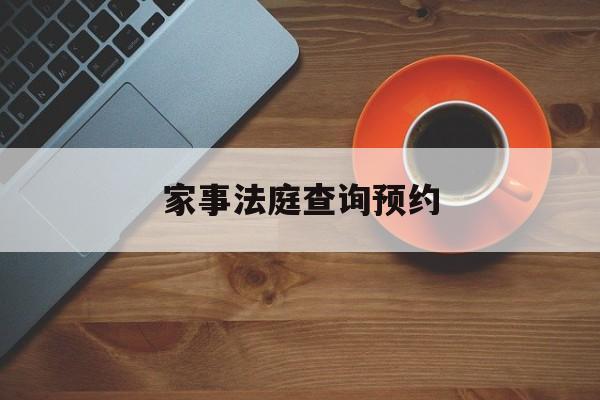 家事法庭查询预约(家事法庭的案件范围)